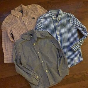 Bundle of 3 Boys Dress Shirts (Size 5/6)